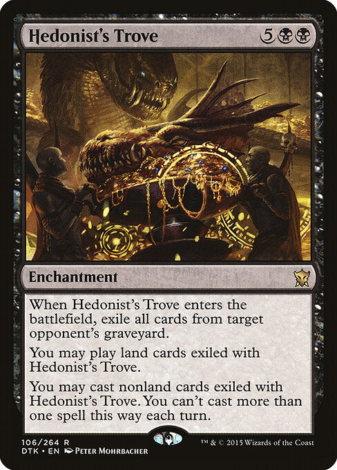 DTK, Hedonist's Trove, Standard, 106, R, Near Mint, Normal, EN