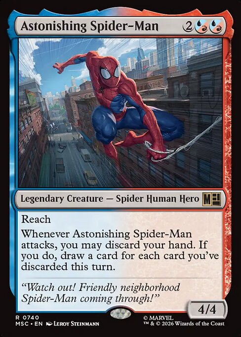 MSC, Astonishing Spider-Man, Standard, 740, R, Near Mint, Normal, EN