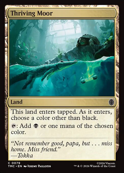 TMC, Thriving Moor, Standard, 79, C, Near Mint, (Surge Foil), EN