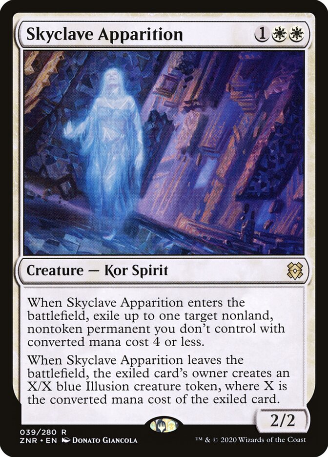 ZNR, Skyclave Apparition, Standard, 39, R, Near Mint, Normal, EN