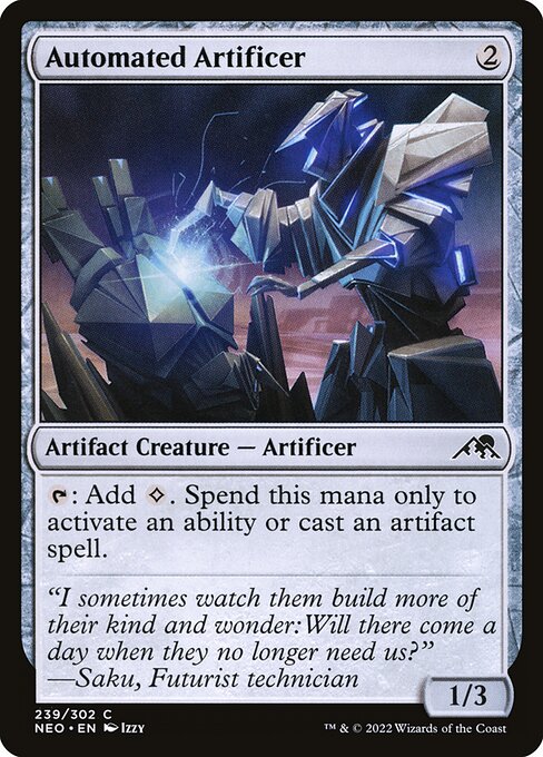 NEO, Automated Artificer, Standard, 239, C, Near Mint, Normal, EN