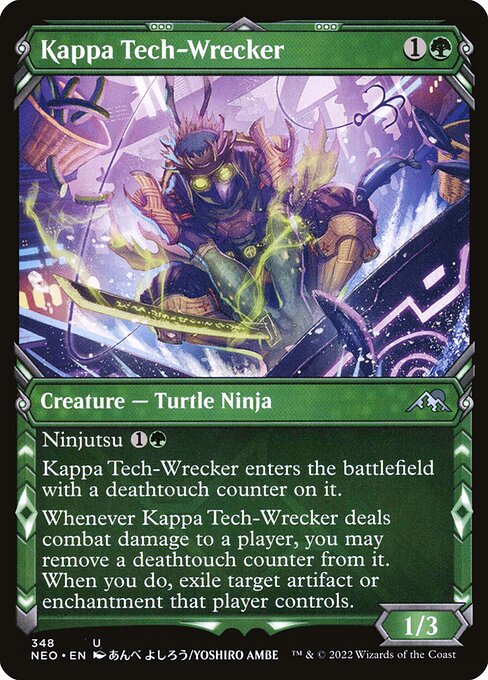 NEO, Kappa Tech-Wrecker, (Showcase), 348, U, Near Mint, Normal, EN