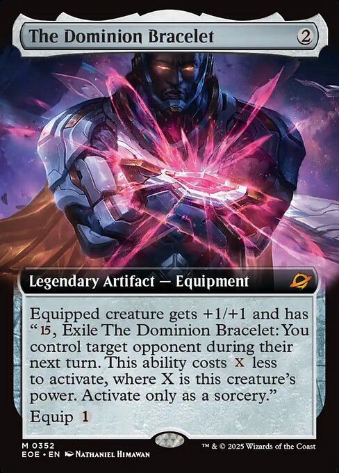 EOE, The Dominion Bracelet, (Extended Art), 352, M, Near Mint, (Foil), EN