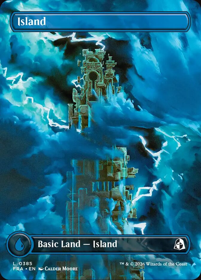 FRA, Island, (Full Art), 385, C, Near Mint, Normal, EN