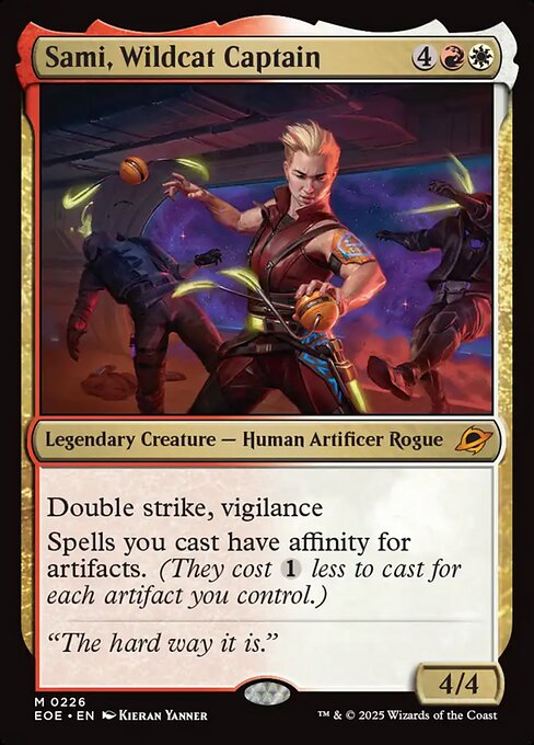 EOE, Sami, Wildcat Captain, Standard, 226, M, Near Mint, Normal, EN