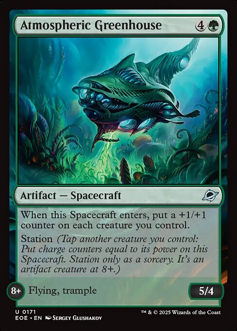 EOE, Atmospheric Greenhouse, Standard, 171, U, Near Mint, (Foil), EN