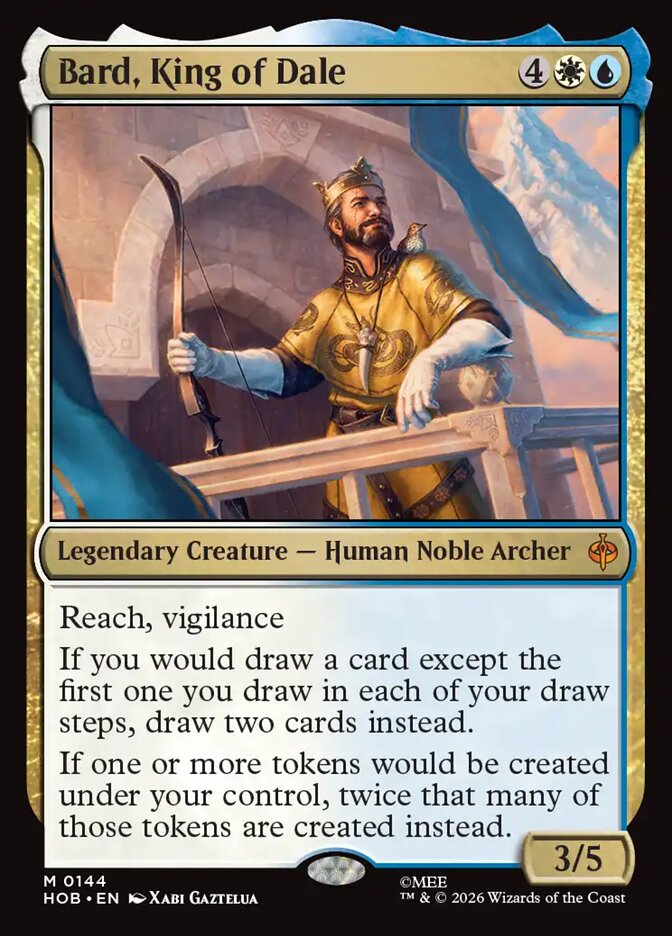 HOB, Bard, King of Dale, Standard, 144, M, Near Mint, (Foil), EN