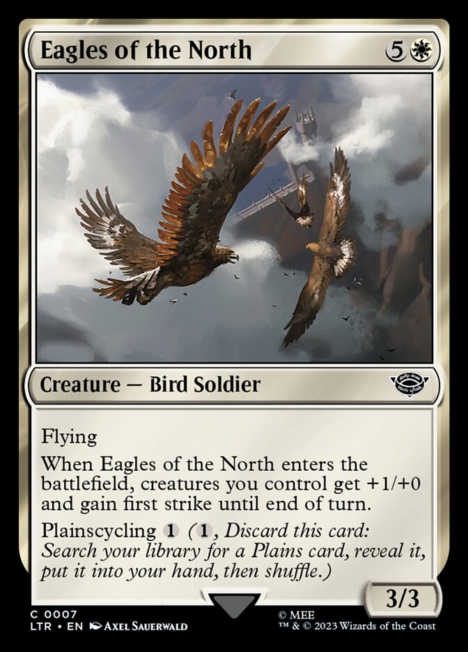 LTR, Eagles of the North, Standard, 7, C, Near Mint, Normal, EN