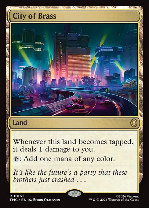 TMC, City of Brass, Standard, 62, R, Near Mint, (Surge Foil), EN