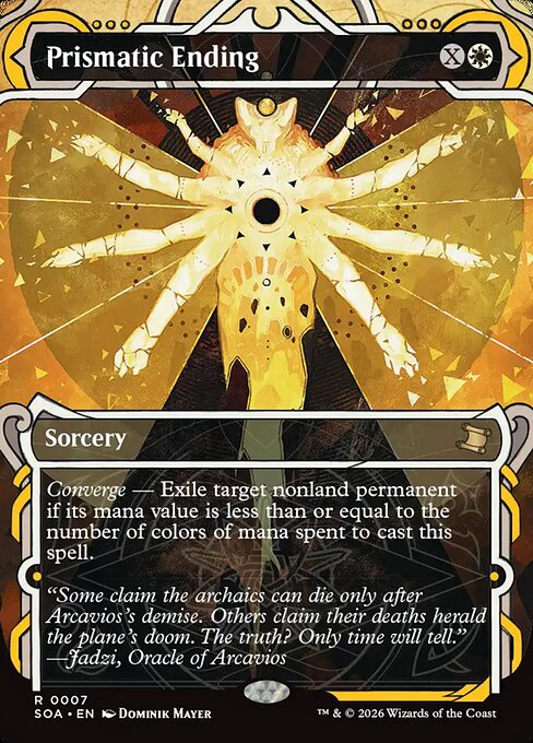 SOA, Prismatic Ending, (Showcase), 7, R, Near Mint, Normal, EN