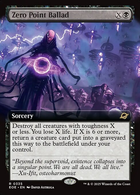 EOE, Zero Point Ballad, (Extended Art), 335, R, Near Mint, (Foil), EN