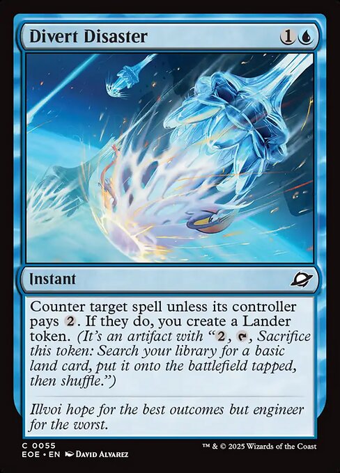 EOE, Divert Disaster, Standard, 55, C, Near Mint, Normal, EN
