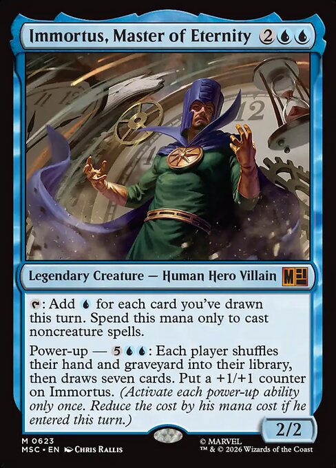 MSC, Immortus, Master of Eternity, Standard, 623, M, Near Mint, Normal, EN