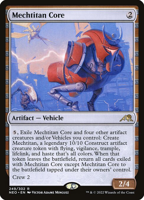 NEO, Mechtitan Core, Standard, 249, R, Near Mint, Normal, EN