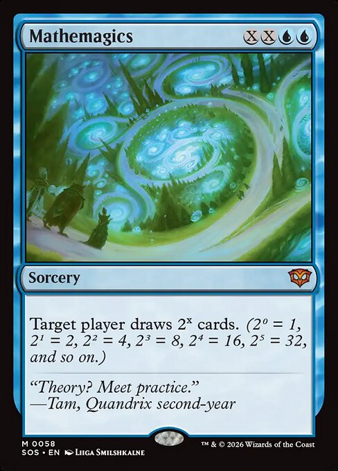 SOS, Mathemagics, Standard, 58, M, Near Mint, Normal, EN