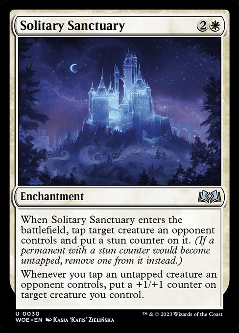 WOE, Solitary Sanctuary, Standard, 30, U, Near Mint, (Foil), EN