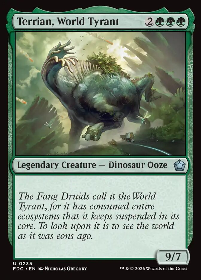 FDC, Terrian, World Tyrant, Standard, 235, U, Near Mint, Normal, EN