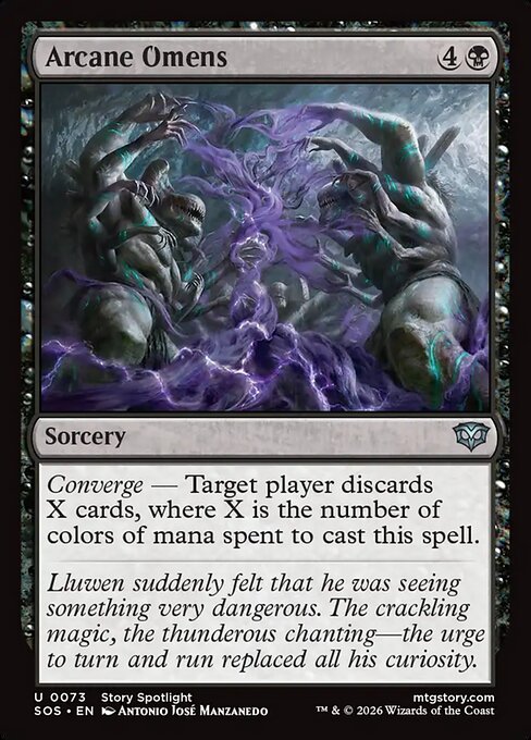 SOS, Arcane Omens, Standard, 73, U, Near Mint, Normal, EN