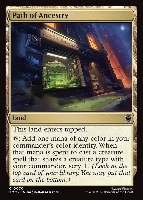 TMC, Path of Ancestry, Standard, 70, C, Near Mint, (Foil), EN