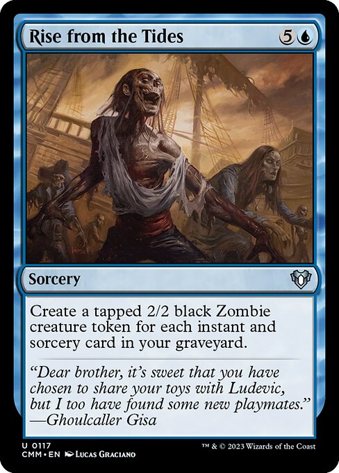CMM, Rise from the Tides, Standard, 117, U, Near Mint, (Foil), EN