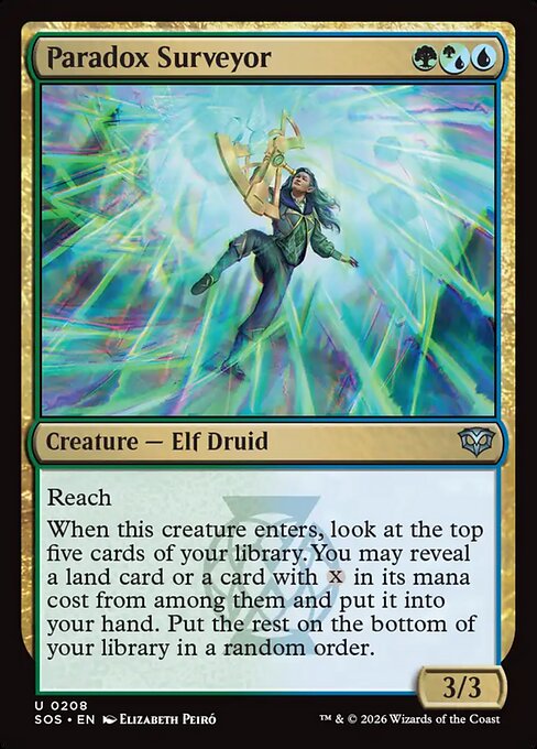 SOS, Paradox Surveyor, Standard, 208, U, Near Mint, Normal, EN