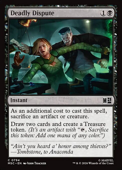 MSC, Deadly Dispute, Standard, 794, C, Near Mint, Normal, EN