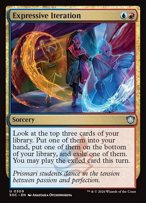 SOC, Expressive Iteration, Standard, 309, U, Near Mint, Normal, EN