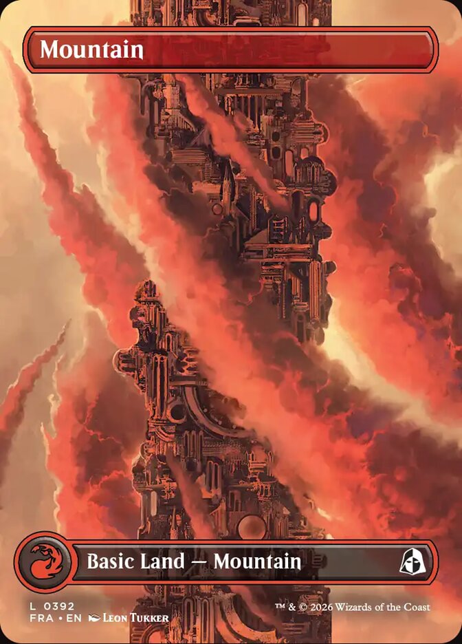 FRA, Mountain, (Full Art), 392, C, Near Mint, (Foil), EN