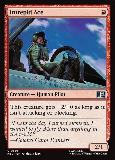 MSC, Intrepid Ace, Standard, 691, U, Near Mint, Normal, EN