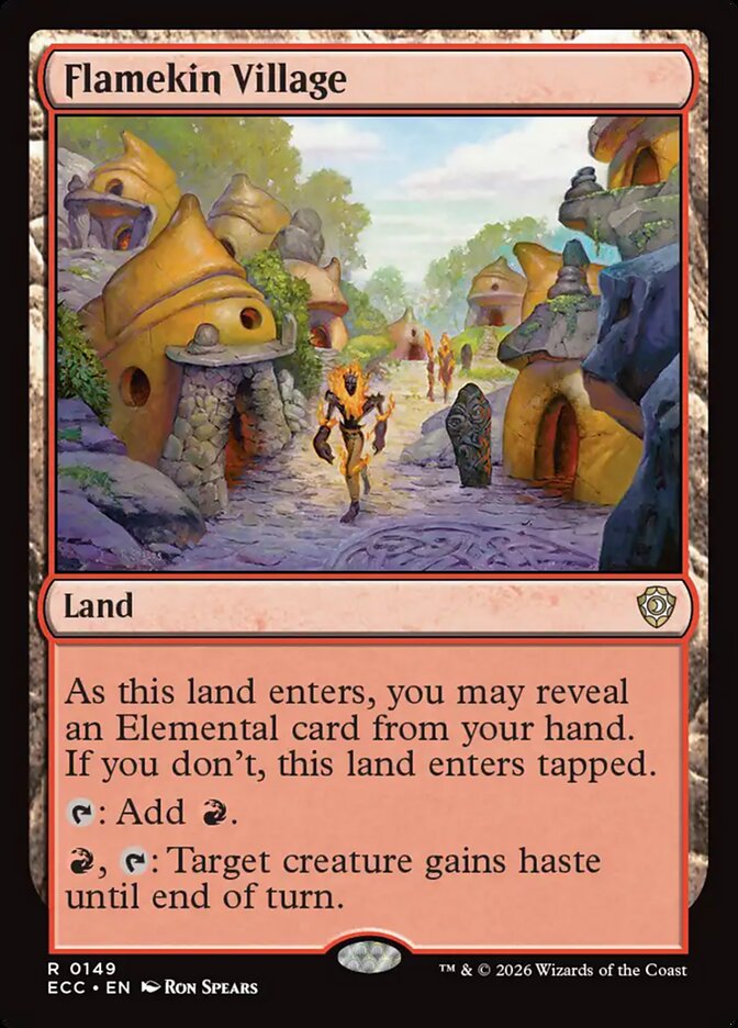 ECC, Flamekin Village, Standard, 149, R, Near Mint, Normal, EN