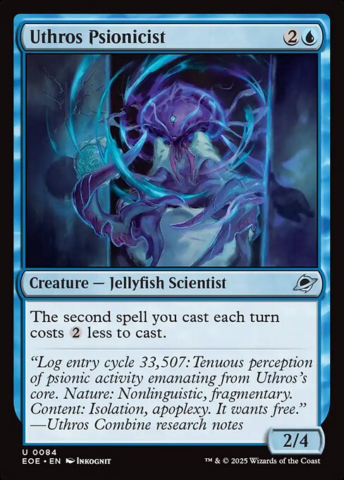 EOE, Uthros Psionicist, Standard, 84, U, Near Mint, (Foil), EN