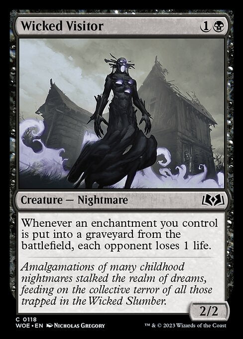 WOE, Wicked Visitor, Standard, 118, C, Near Mint, Normal, EN