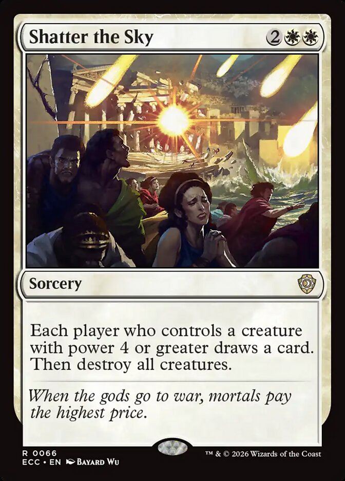 ECC, Shatter the Sky, Standard, 66, R, Near Mint, Normal, EN