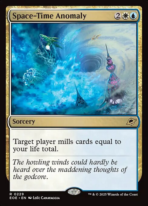 EOE, Space-Time Anomaly, Standard, 229, R, Near Mint, (Foil), EN