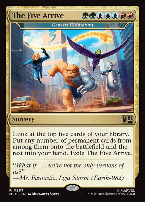 MSC, Genesis Ultimatum, Standard, 283, R, Near Mint, Normal, EN