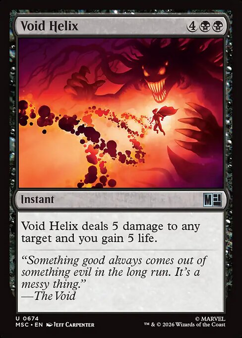 MSC, Void Helix, Standard, 674, U, Near Mint, Normal, EN
