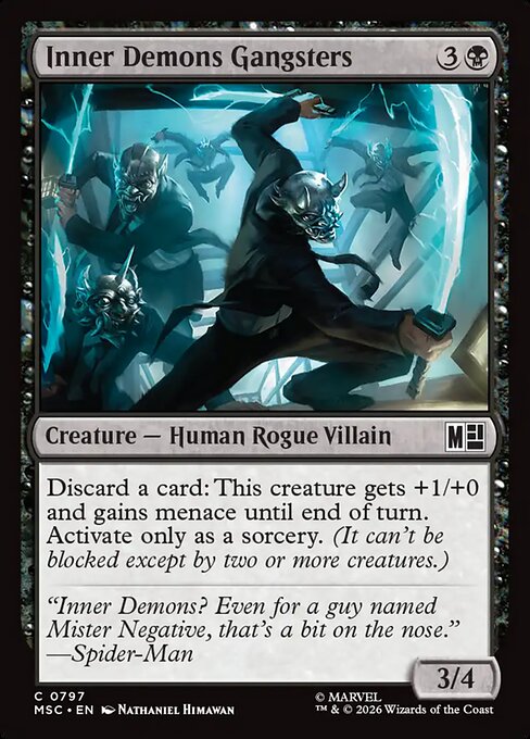 MSC, Inner Demons Gangsters, Standard, 797, C, Near Mint, Normal, EN