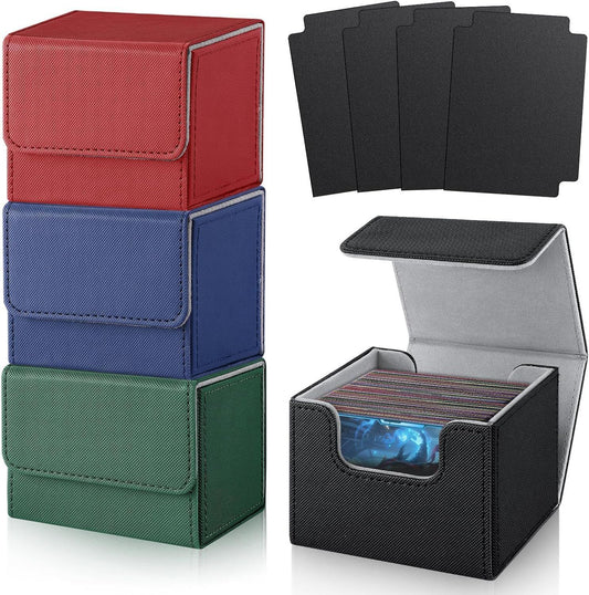 100+ Card Sidewinder - PU Leather Deck Box - Select Color