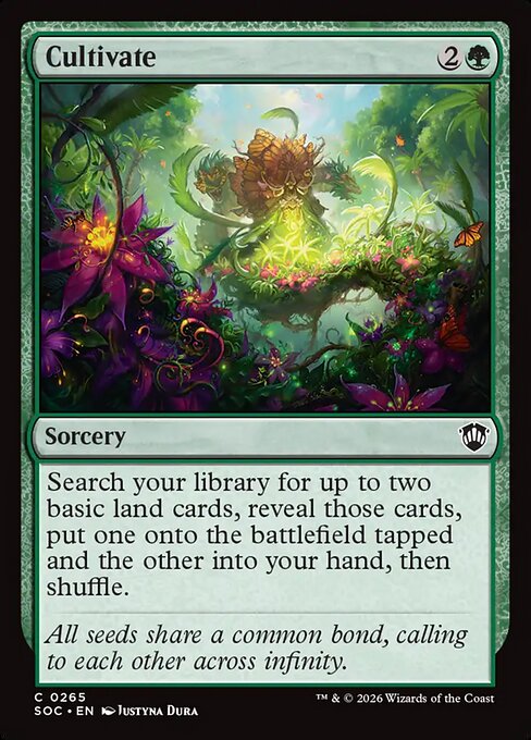 SOC, Cultivate, Standard, 265, C, Near Mint, Normal, EN