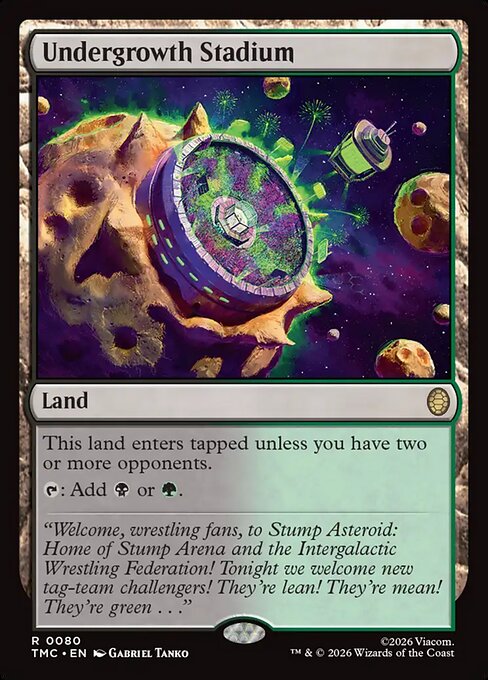 TMC, Undergrowth Stadium, Standard, 80, R, Near Mint, (Surge Foil), EN