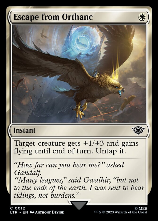 LTR, Escape from Orthanc, Standard, 12, C, Near Mint, Normal, EN