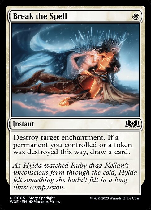WOE, Break the Spell, Standard, 5, C, Near Mint, Normal, EN