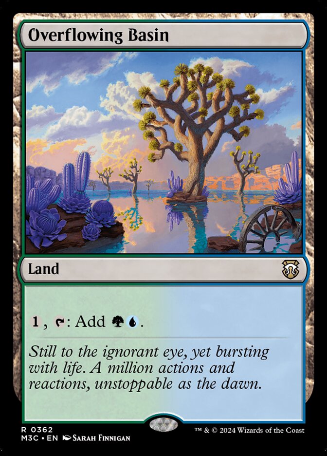M3C, Overflowing Basin, Standard, 362, R, Near Mint, Normal, EN