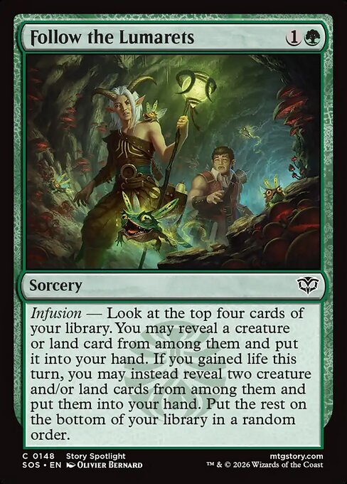 SOS, Follow the Lumarets, Standard, 148, C, Near Mint, Normal, EN