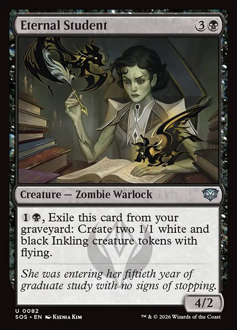 SOS, Eternal Student, Standard, 82, U, Near Mint, Normal, EN