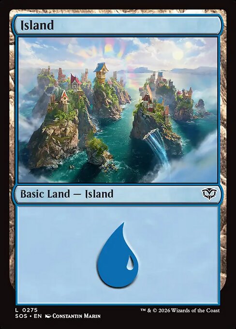 SOS, Island, Standard, 275, C, Near Mint, Normal, EN