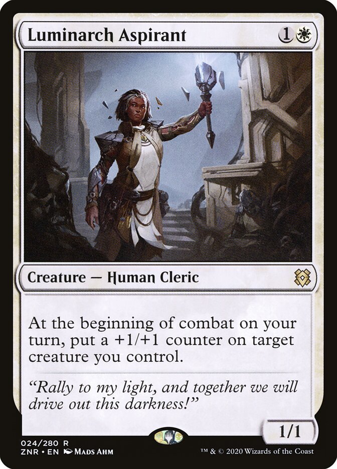 ZNR, Luminarch Aspirant, Standard, 24, R, Near Mint, Normal, EN