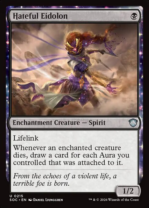 SOC, Hateful Eidolon, Standard, 215, U, Near Mint, Normal, EN