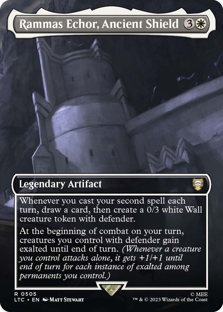 Rammas Echor, Ancient Shield LTC #505