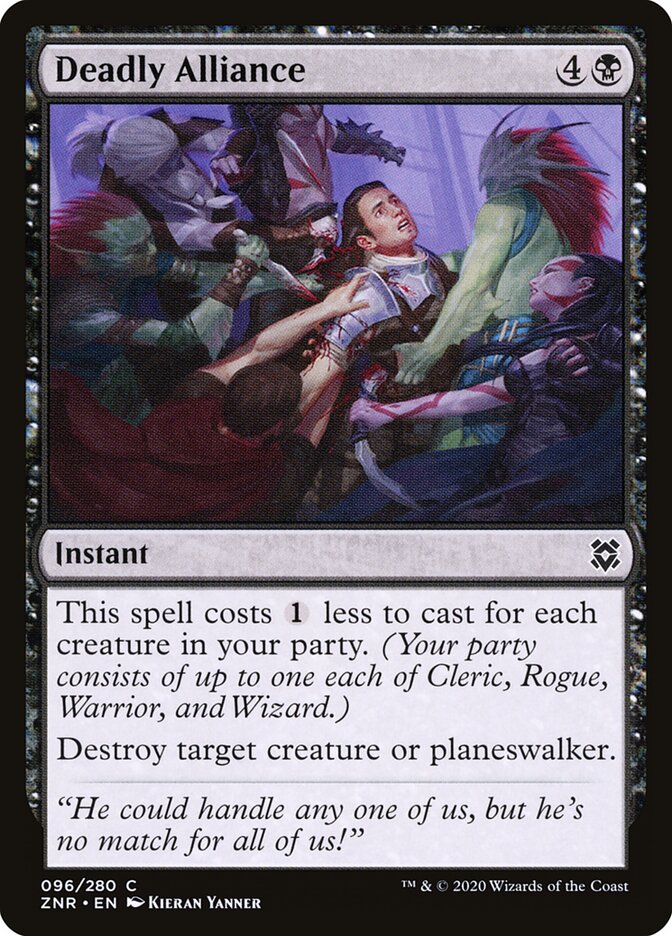 ZNR, Deadly Alliance, Standard, 96, C, Near Mint, (Foil), EN